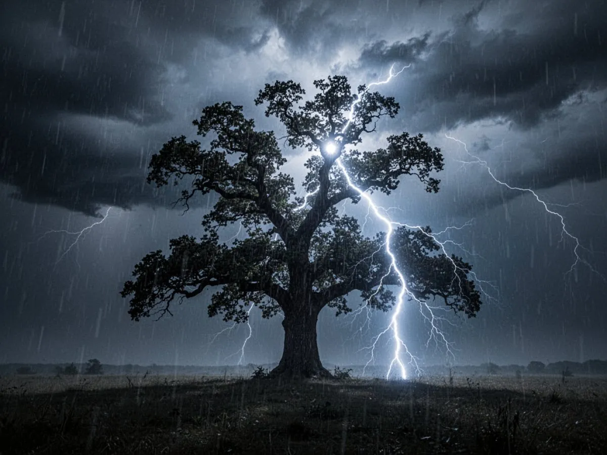 Signification de rêver de Foudre pour la vie quotidienne, l'amour et le travail