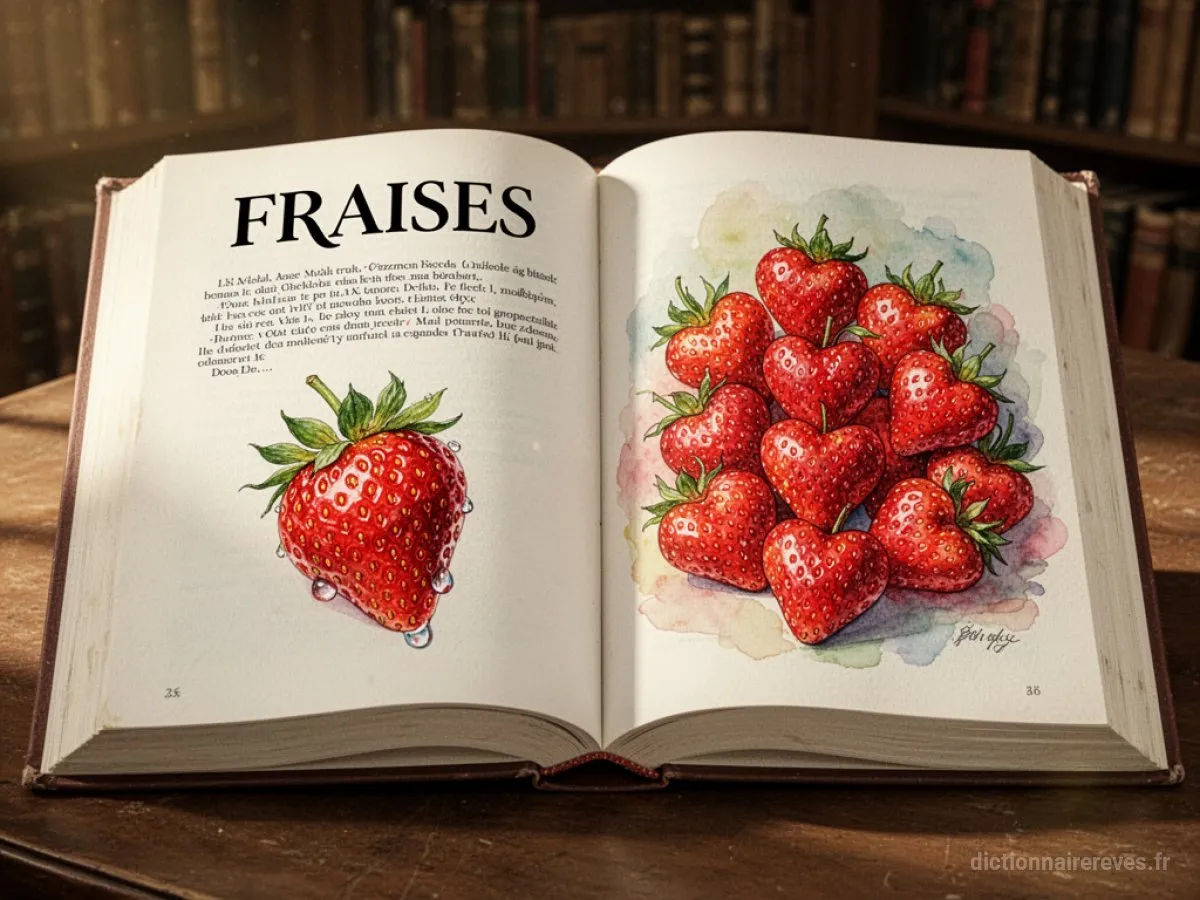 Signification générale : le symbole du rêve Fraises - Archétypes et symbolisme