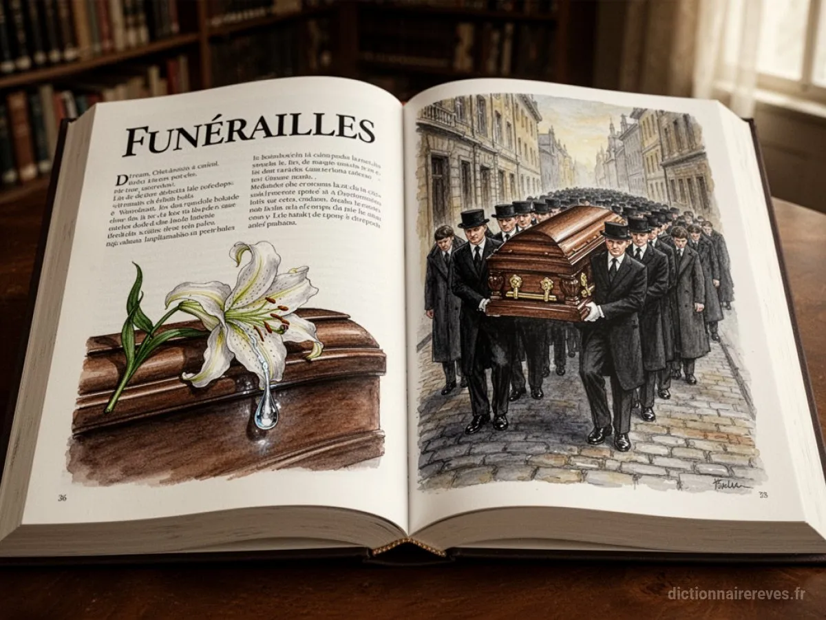 Signification générale : le symbole du rêve Funérailles - Archétypes et symbolisme