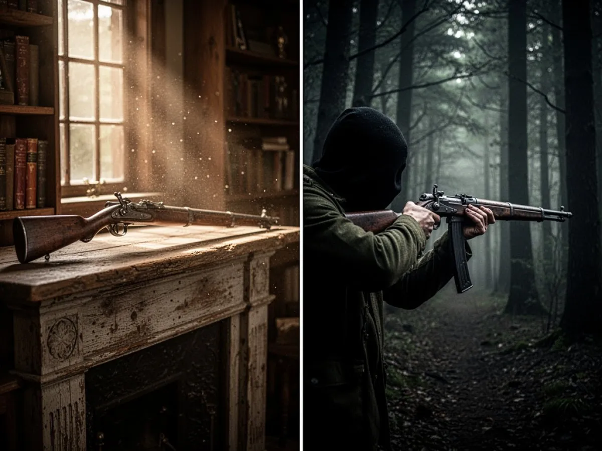 Interprétation détaillée des rêves : Différents scénarios avec Fusil dans le rêve