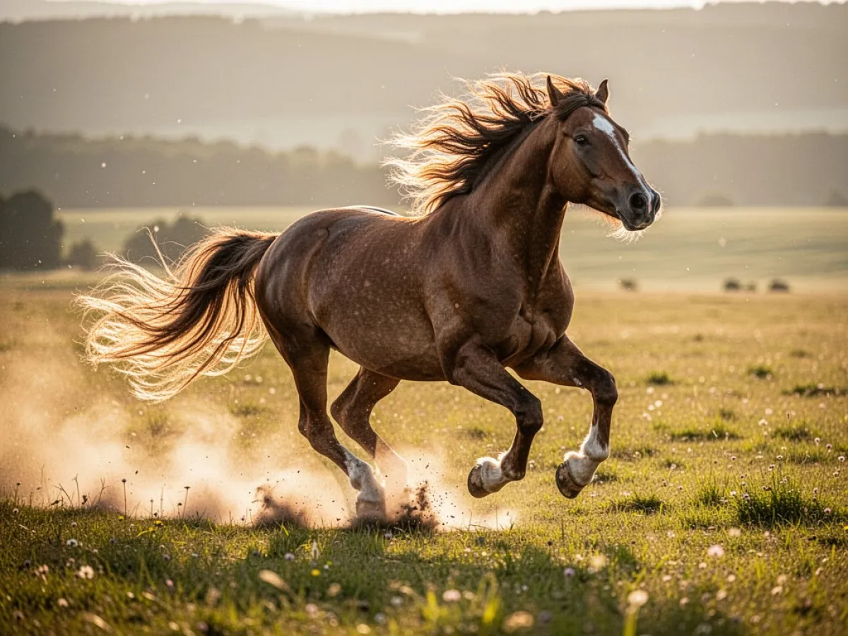 Signification de rêver de Galop pour la vie quotidienne, l'amour et le travail