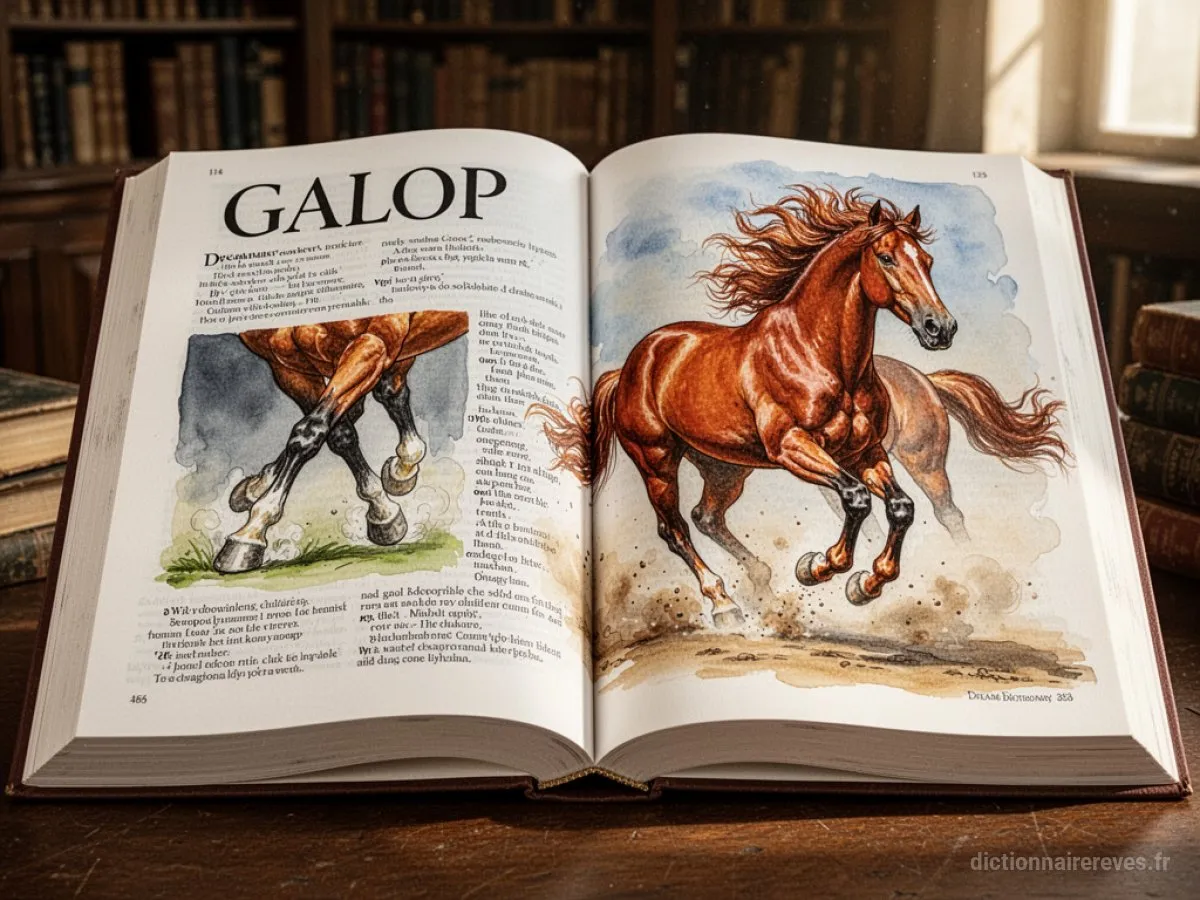 Signification générale : le symbole du rêve Galop - Archétypes et symbolisme