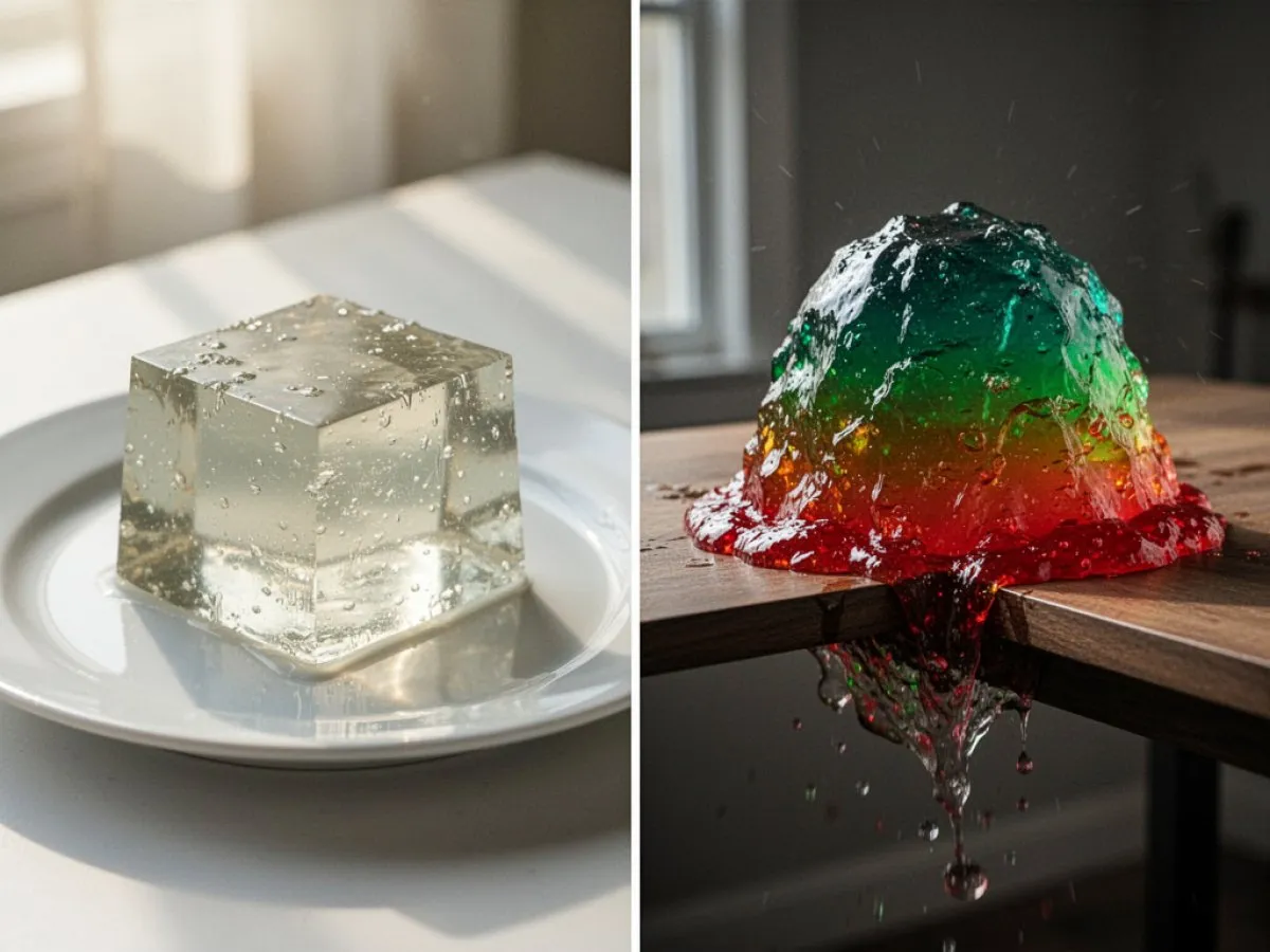 Interprétation détaillée des rêves : Différents scénarios avec Gélatine dans le rêve