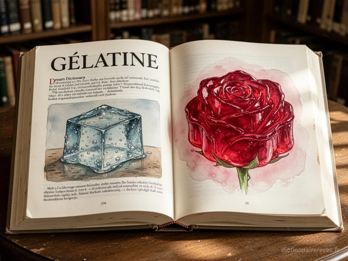 Signification générale : le symbole du rêve Gélatine - Archétypes et symbolisme