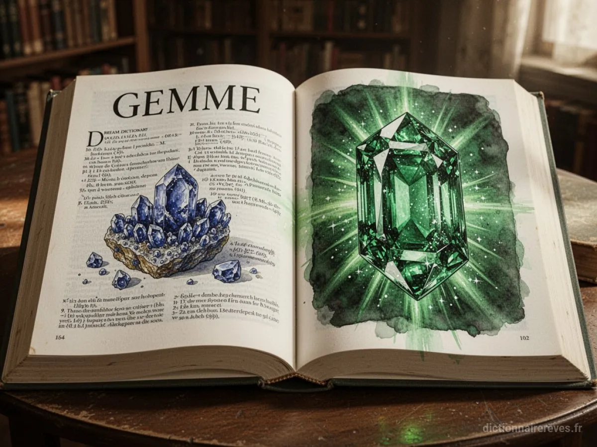 Signification générale : le symbole du rêve Gemme - Archétypes et symbolisme