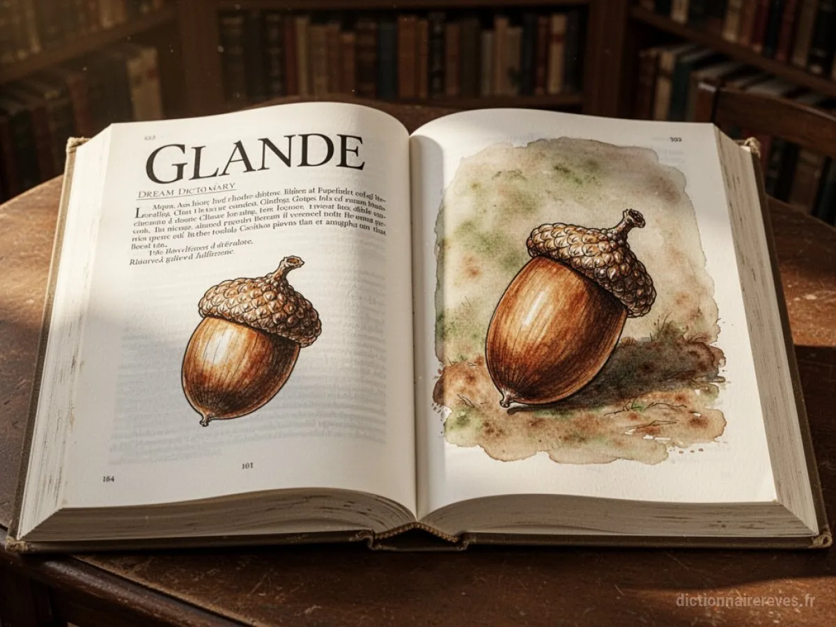 Signification générale : le symbole du rêve Glande - Archétypes et symbolisme