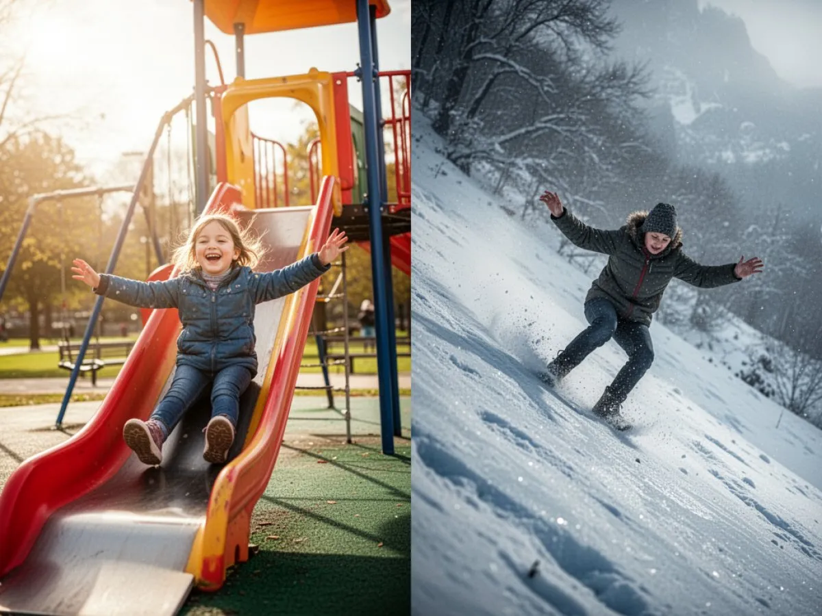 Interprétation détaillée des rêves : Différents scénarios avec Glisser dans le rêve