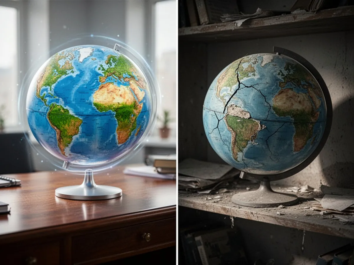 Interprétation détaillée des rêves : Différents scénarios avec Globe dans le rêve