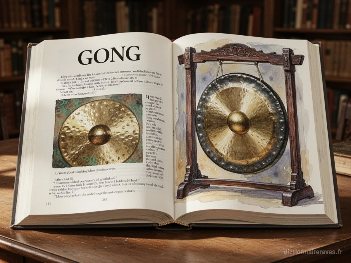 Signification générale : le symbole du rêve Gong - Archétypes et symbolisme