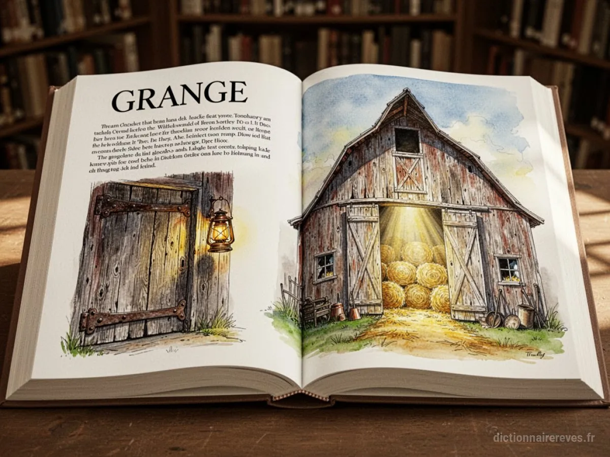 Signification générale : le symbole du rêve Grange - Archétypes et symbolisme