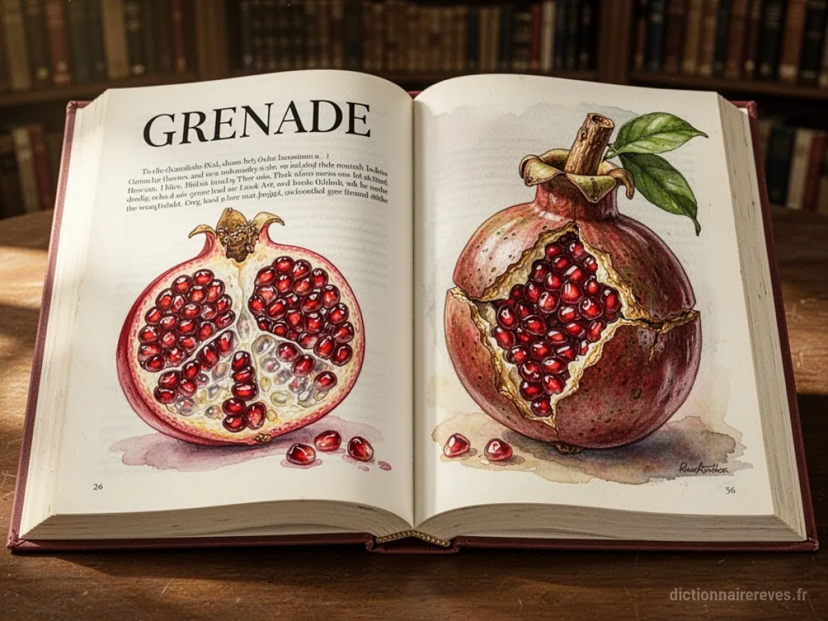 Signification générale : le symbole du rêve Grenade - Archétypes et symbolisme