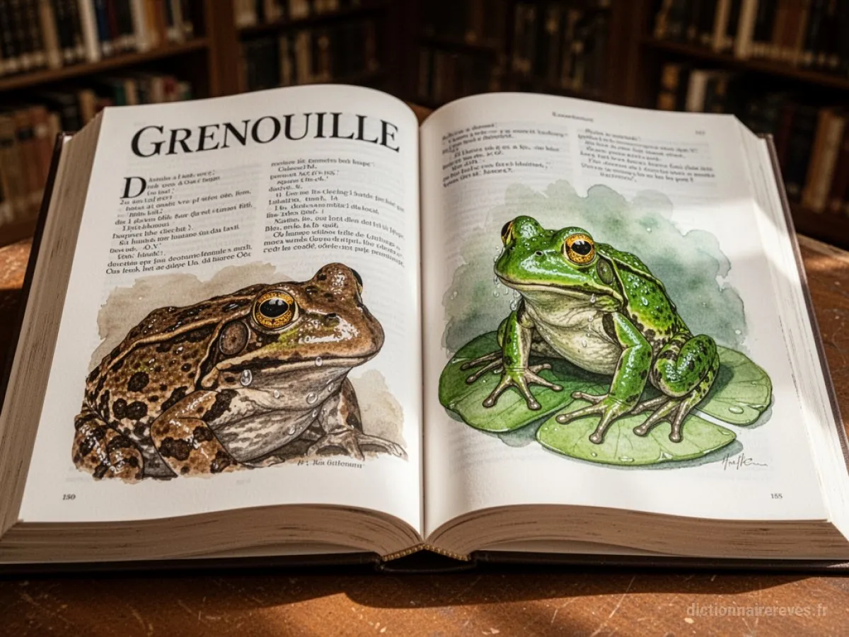 Signification générale : le symbole du rêve Grenouille - Archétypes et symbolisme