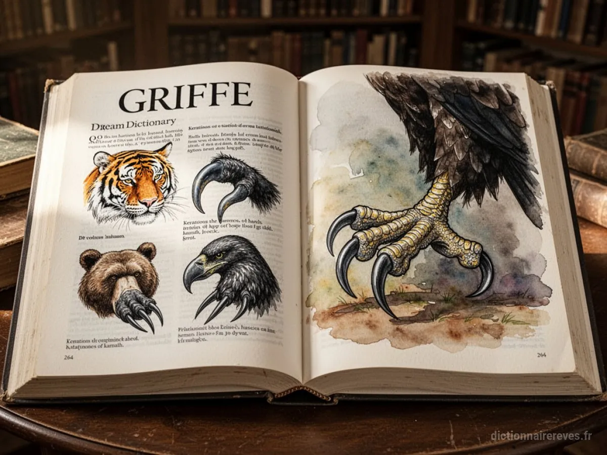 Signification générale : le symbole du rêve Griffe - Archétypes et symbolisme