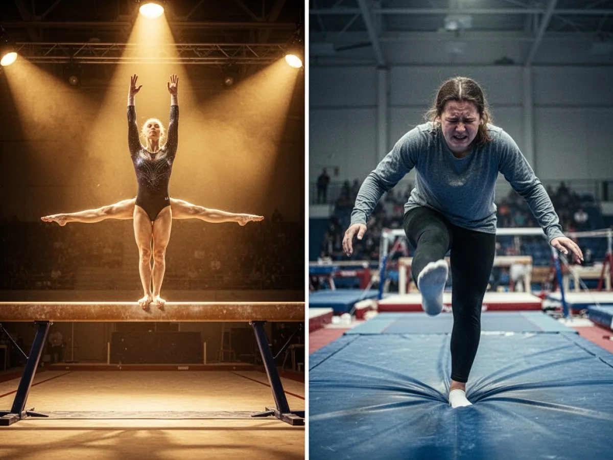 Interprétation détaillée des rêves : Différents scénarios avec Gymnastique dans le rêve