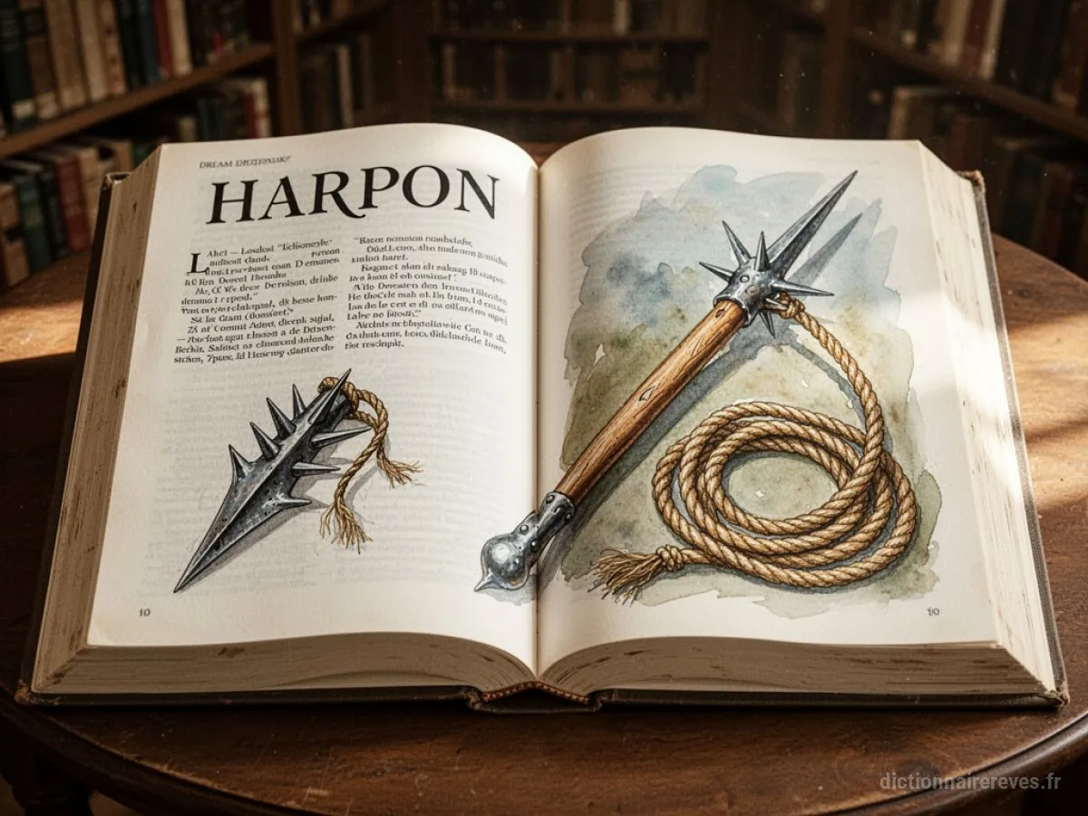 Signification générale : le symbole du rêve Harpon - Archétypes et symbolisme