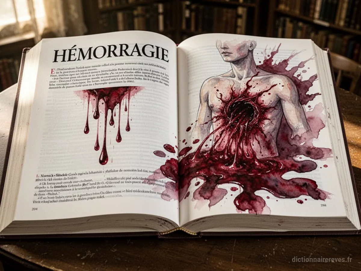 Signification générale : le symbole du rêve Hémorragie - Archétypes et symbolisme