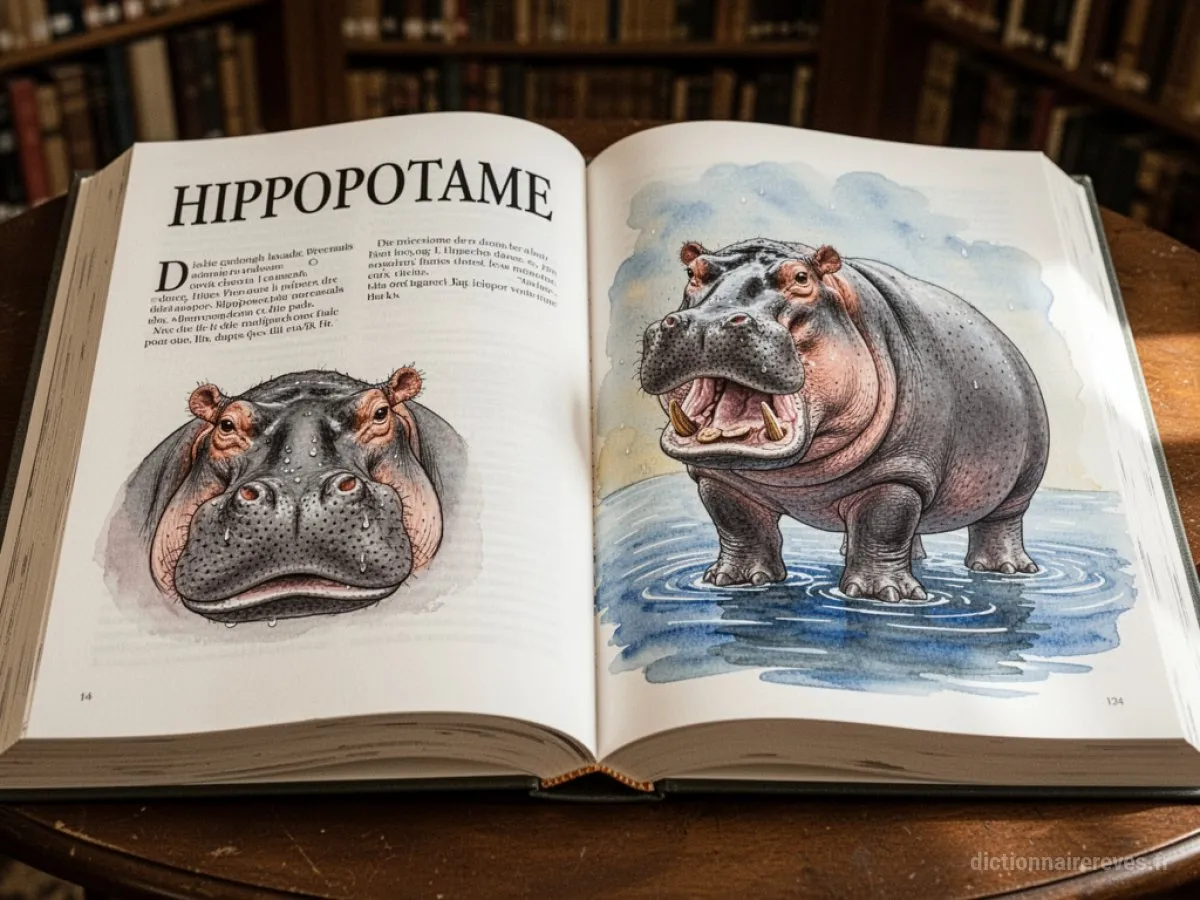 Signification générale : le symbole du rêve Hippopotame - Archétypes et symbolisme