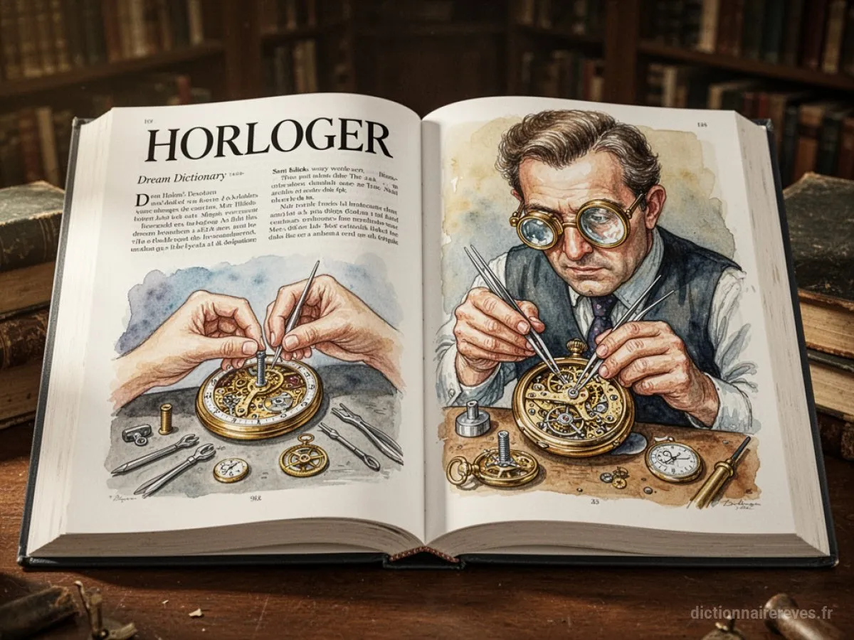 Signification générale : le symbole du rêve Horloger - Archétypes et symbolisme