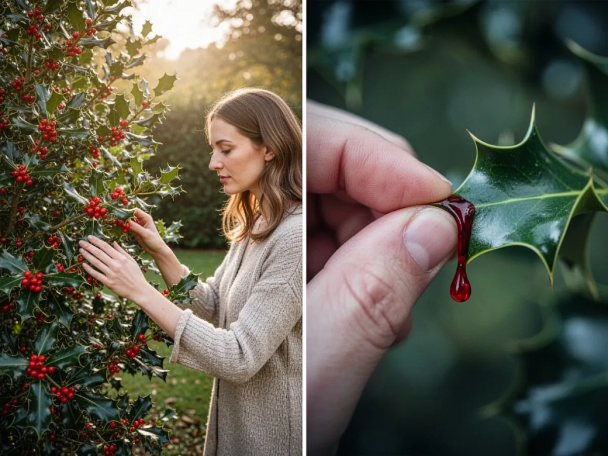 Interprétation détaillée des rêves : Différents scénarios avec Houx dans le rêve