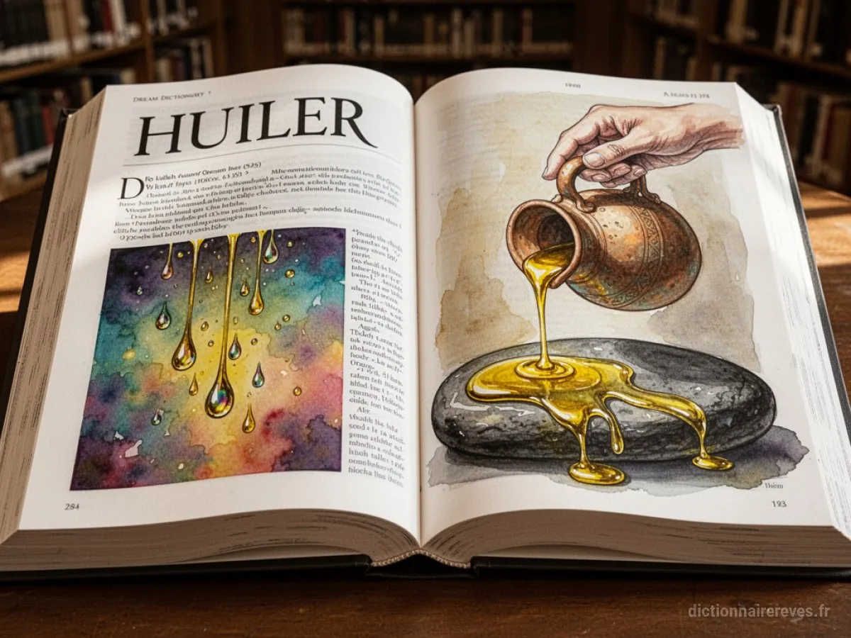 Signification générale : le symbole du rêve Huiler - Archétypes et symbolisme