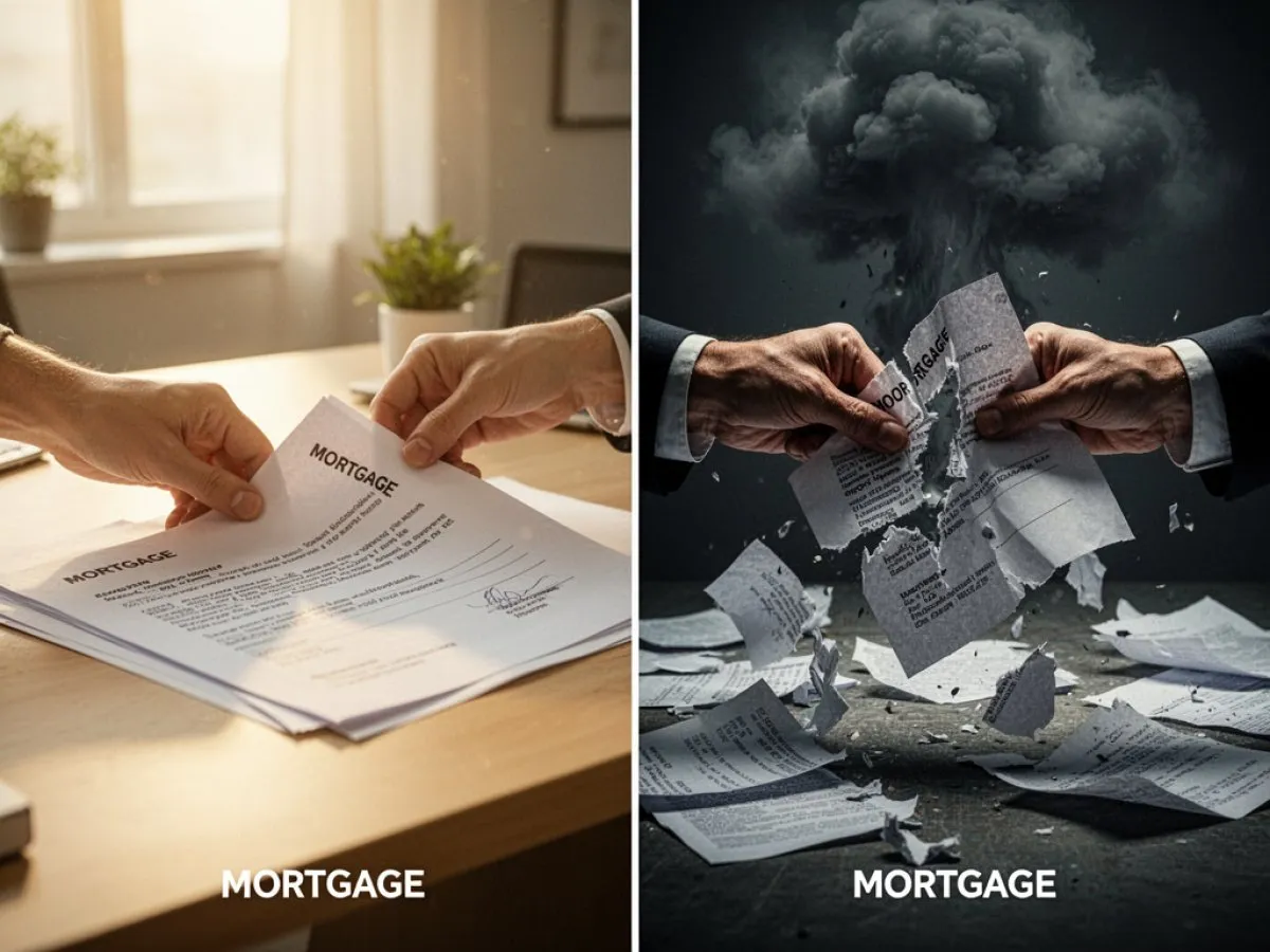 Interprétation détaillée des rêves : Différents scénarios avec Hypothèque dans le rêve