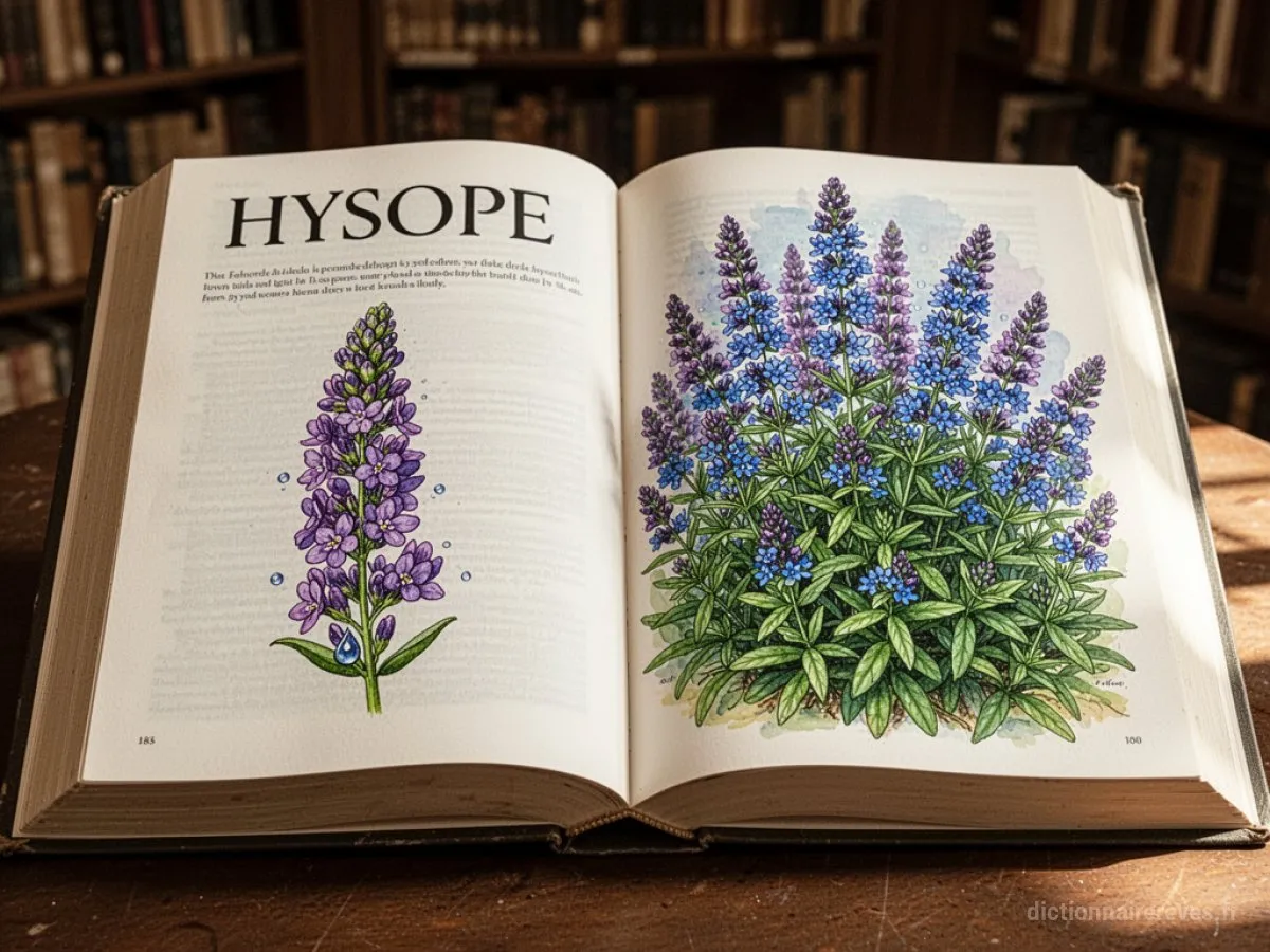 Signification générale : le symbole du rêve Hysope - Archétypes et symbolisme