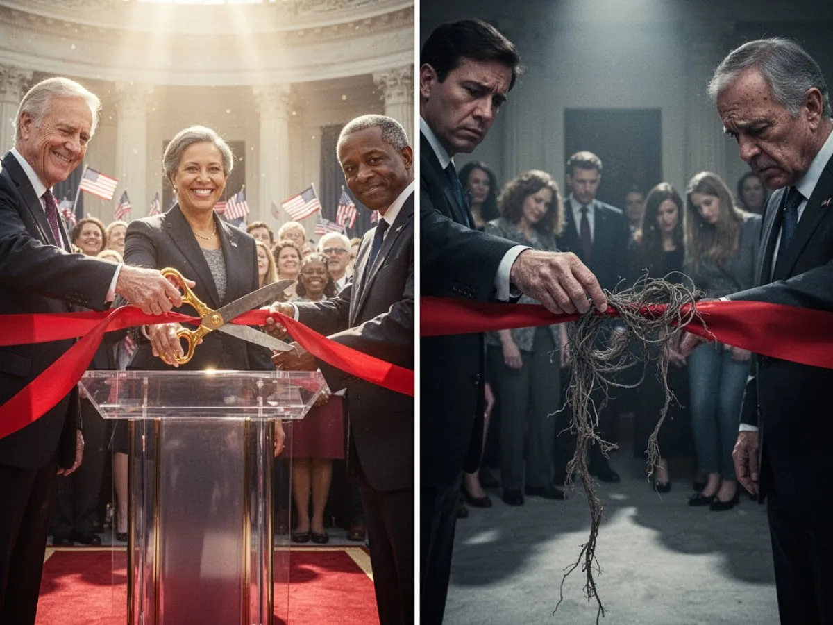 Interprétation détaillée des rêves : Différents scénarios avec Inauguration dans le rêve