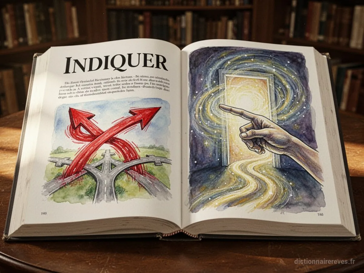 Signification générale : le symbole du rêve Indiquer - Archétypes et symbolisme