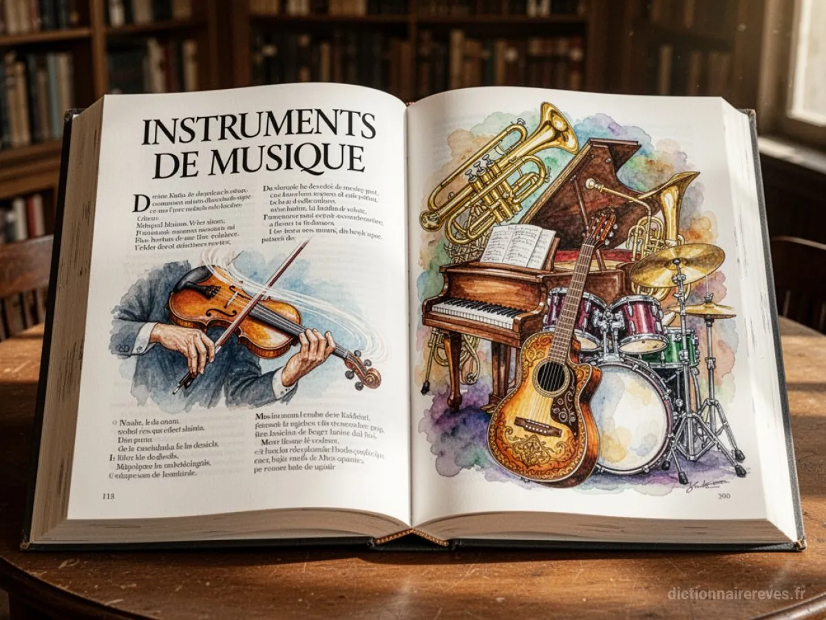 Signification générale : le symbole du rêve Instruments De Musique - Archétypes et symbolisme