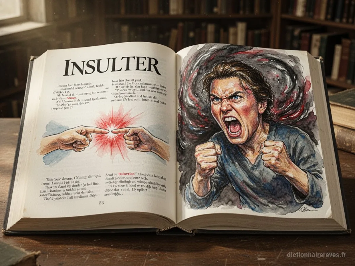 Signification générale : le symbole du rêve Insulter - Archétypes et symbolisme