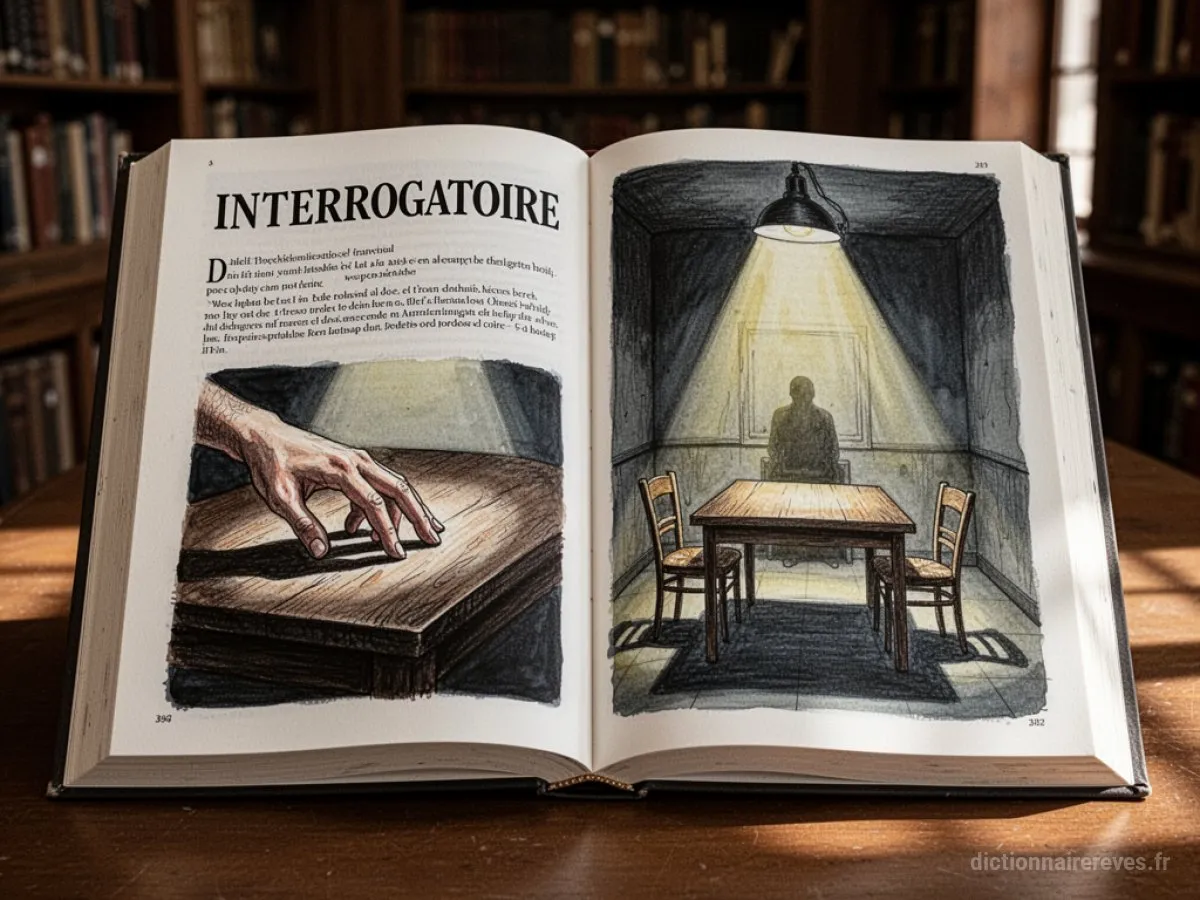 Signification générale : le symbole du rêve Interrogatoire - Archétypes et symbolisme