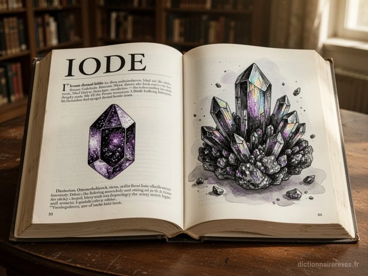 Signification générale : le symbole du rêve Iode - Archétypes et symbolisme