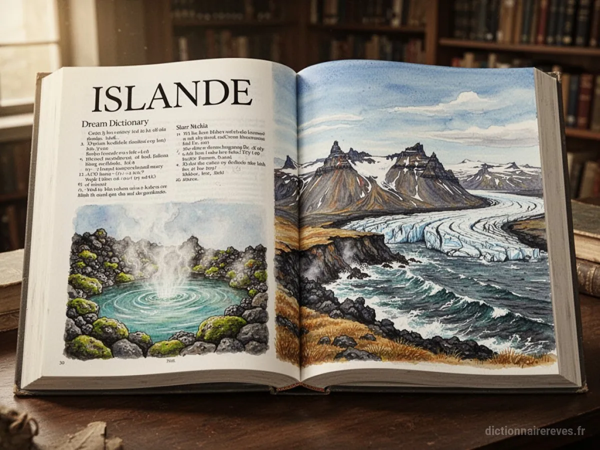 Signification générale : le symbole du rêve Islande - Archétypes et symbolisme