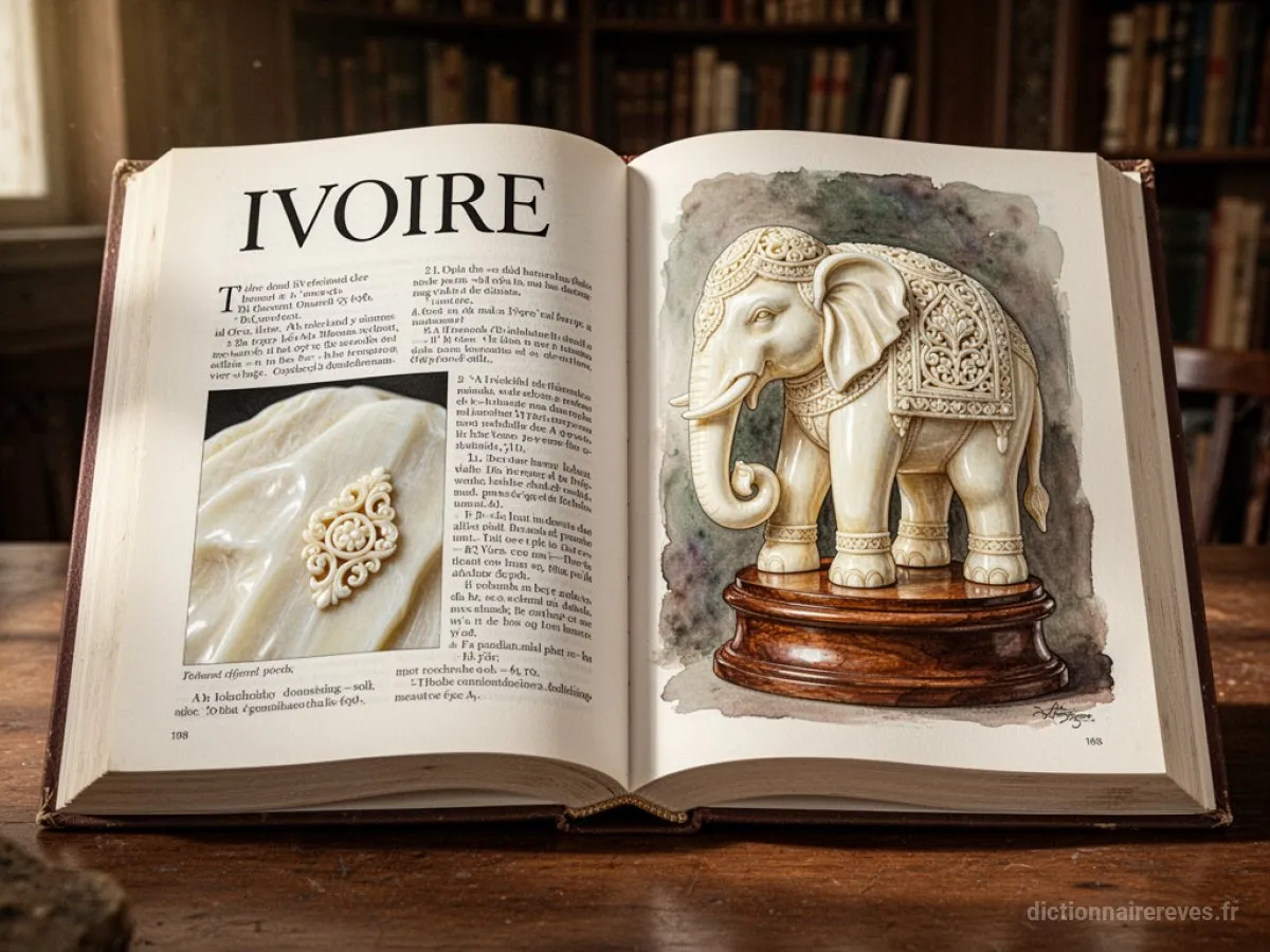 Signification générale : le symbole du rêve Ivoire - Archétypes et symbolisme