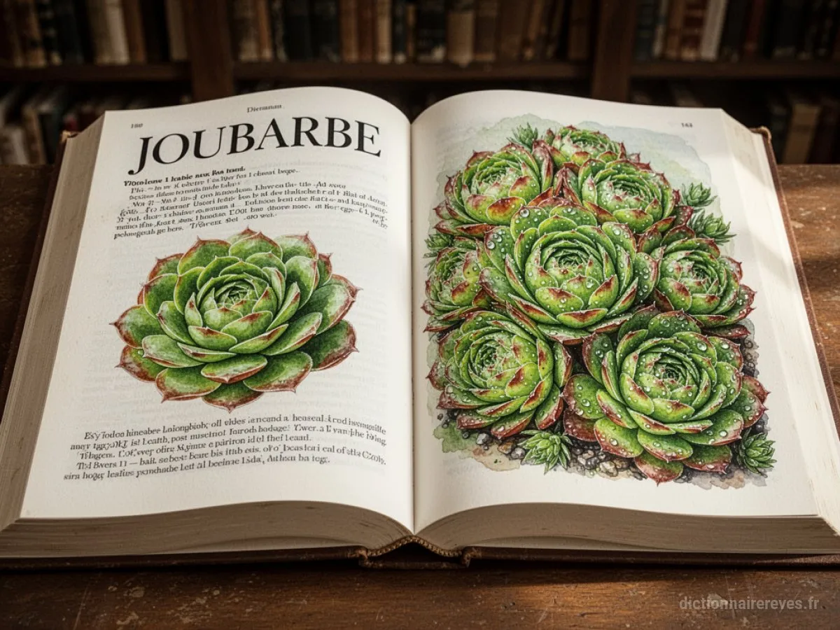 Signification générale : le symbole du rêve Joubarbe - Archétypes et symbolisme