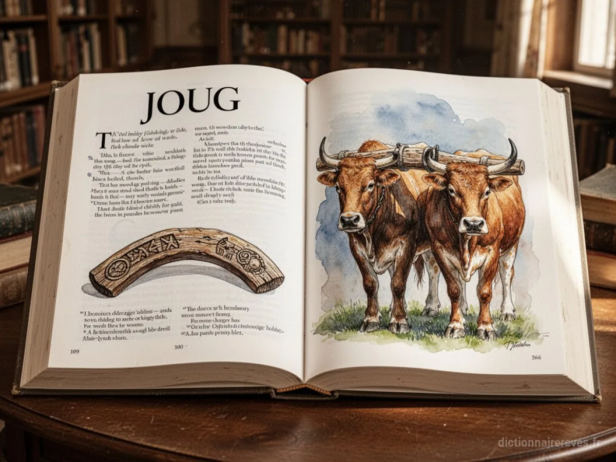 Signification générale : le symbole du rêve Joug - Archétypes et symbolisme
