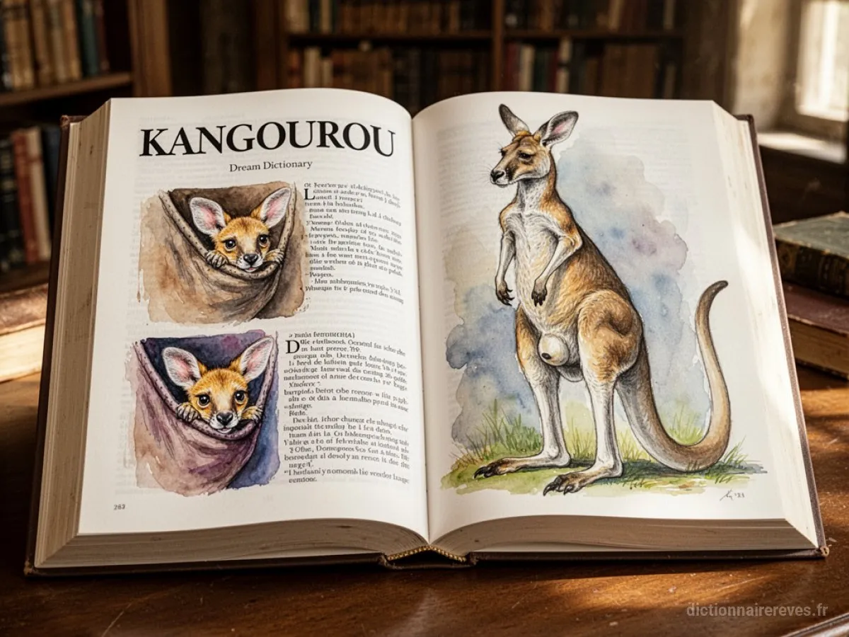 Signification générale : le symbole du rêve Kangourou - Archétypes et symbolisme