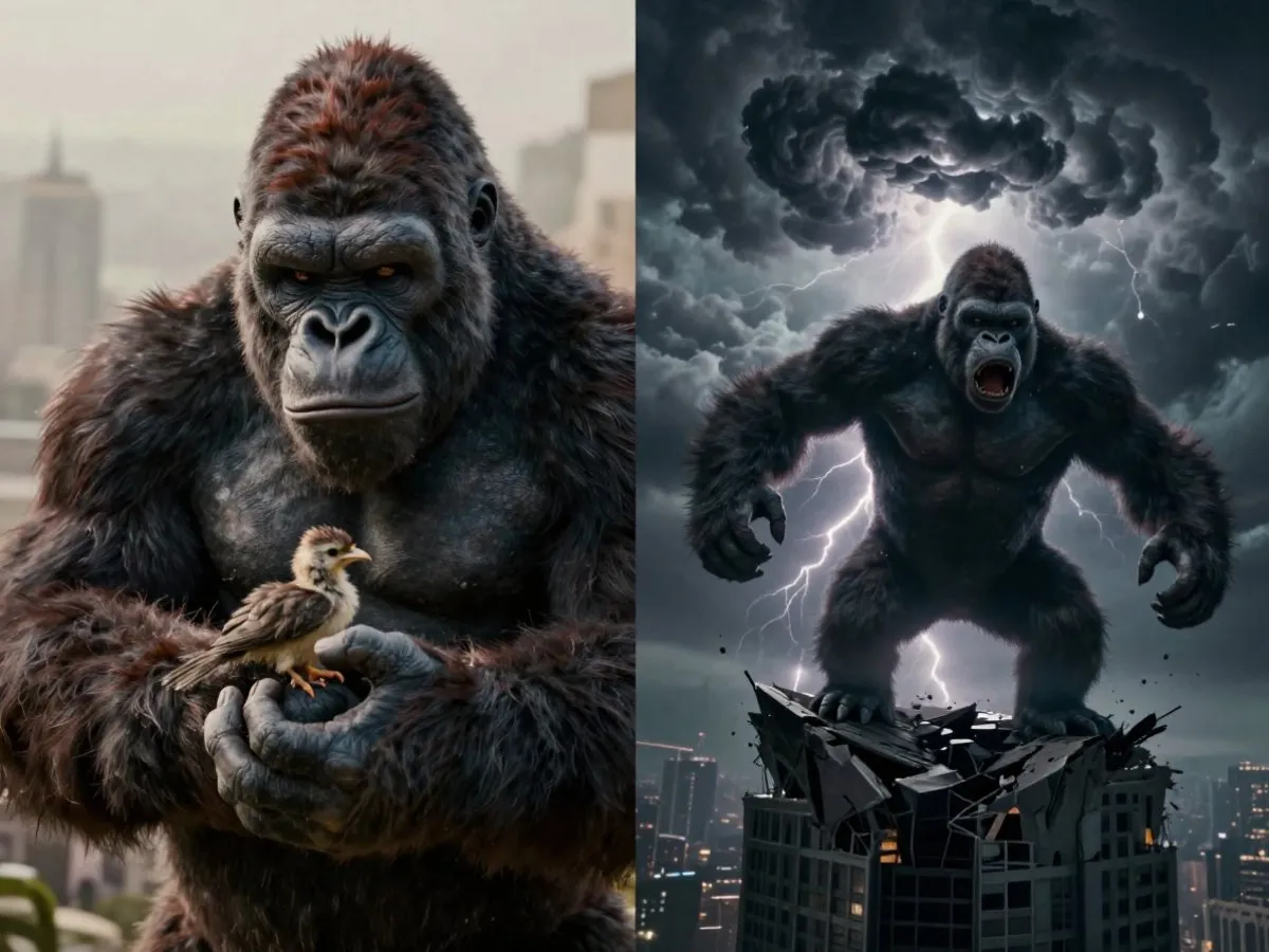 Interprétation détaillée des rêves : Différents scénarios avec King Kong dans le rêve
