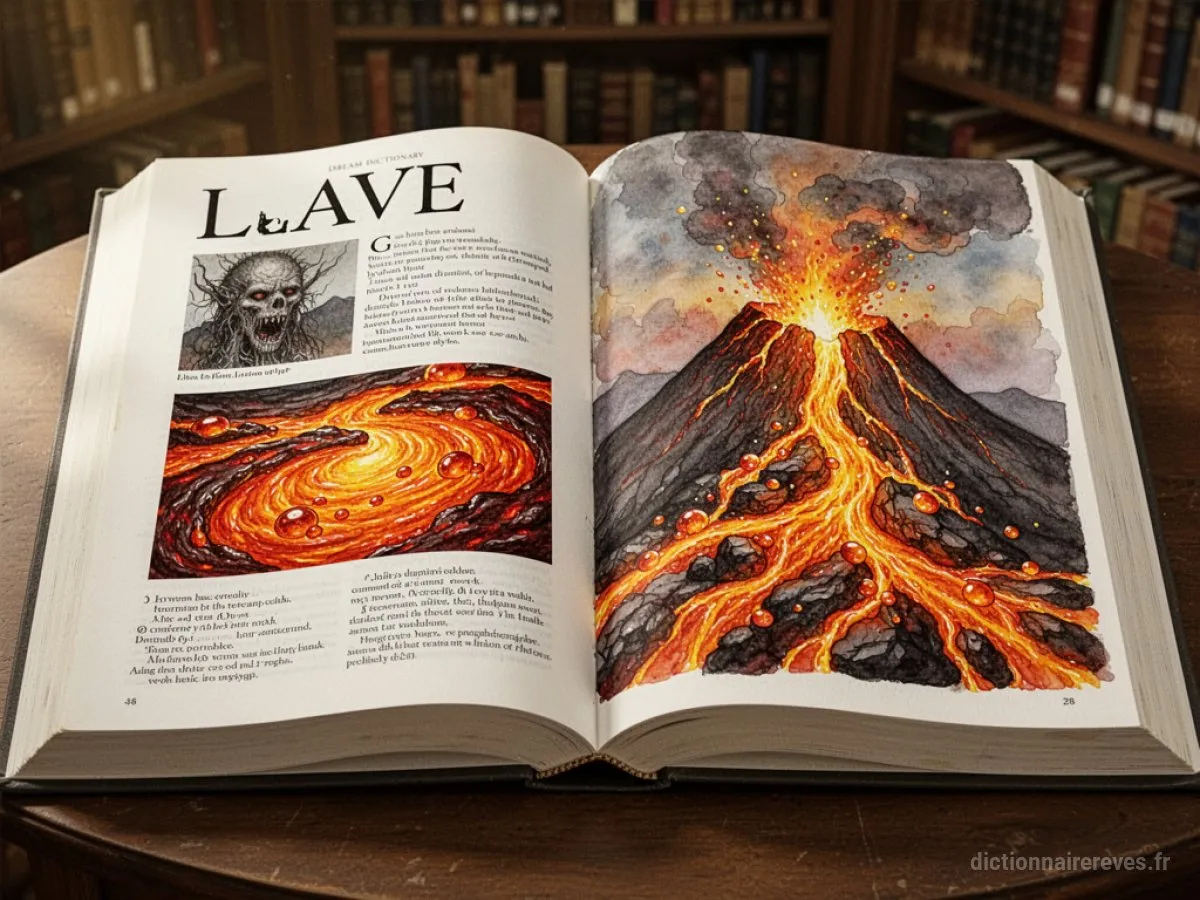Signification générale : le symbole du rêve Lave - Archétypes et symbolisme