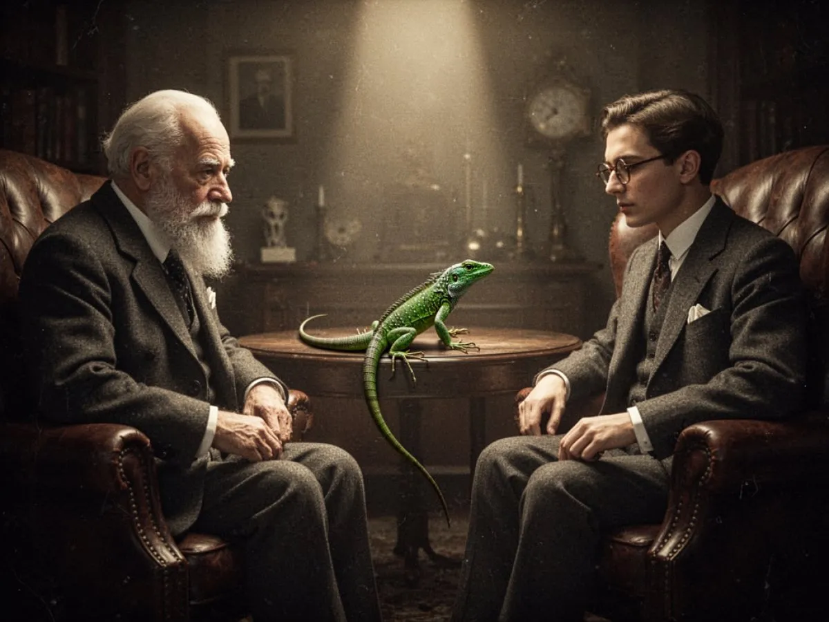 Interprétation psychologique des rêves : Lézard selon Sigmund Freud et Carl Jung