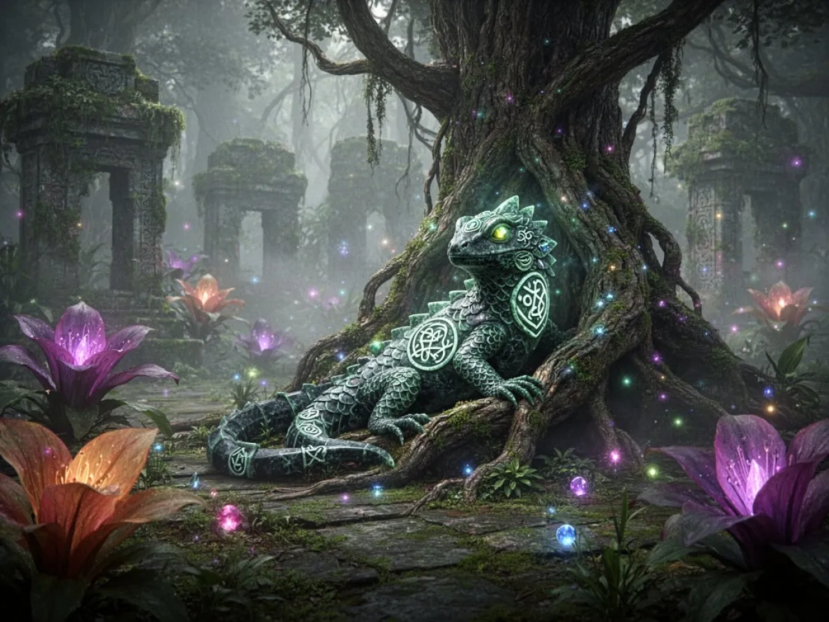 Signification spirituelle et symbolisme culturel : Lézard dans l'interprétation des rêves