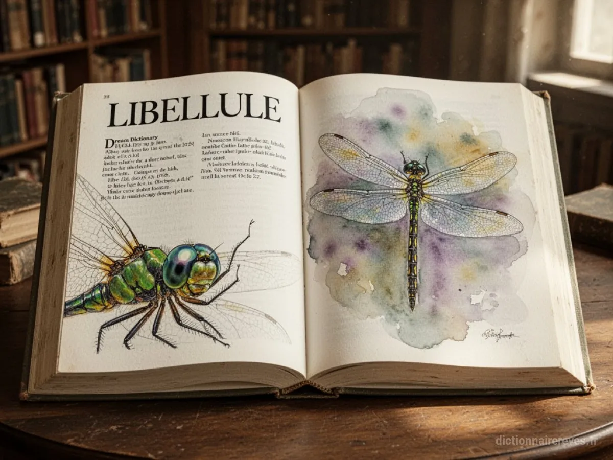 Signification générale : le symbole du rêve Libellule - Archétypes et symbolisme