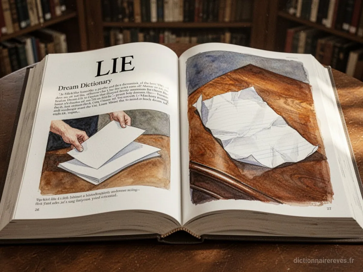 Signification générale : le symbole du rêve Lie - Archétypes et symbolisme