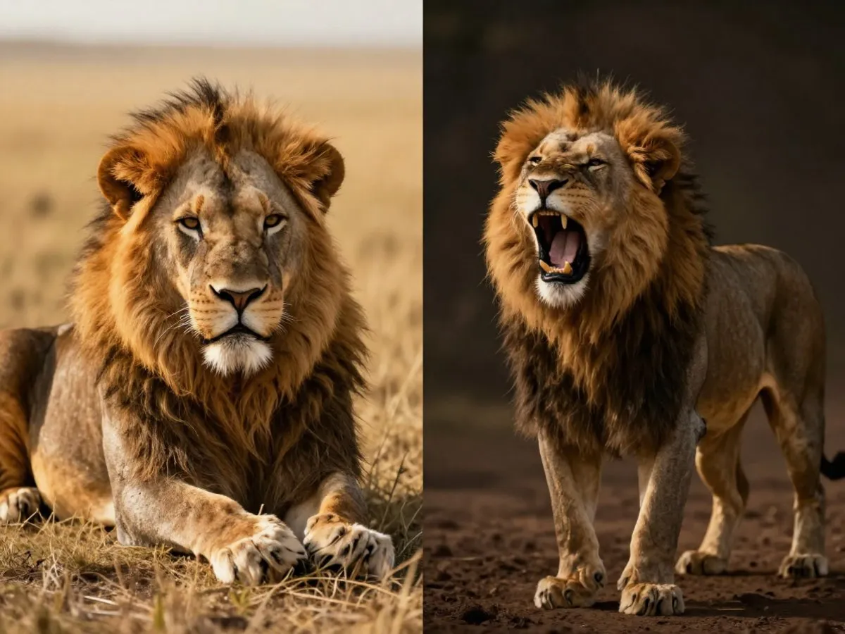 Interprétation détaillée des rêves : Différents scénarios avec Lion dans le rêve