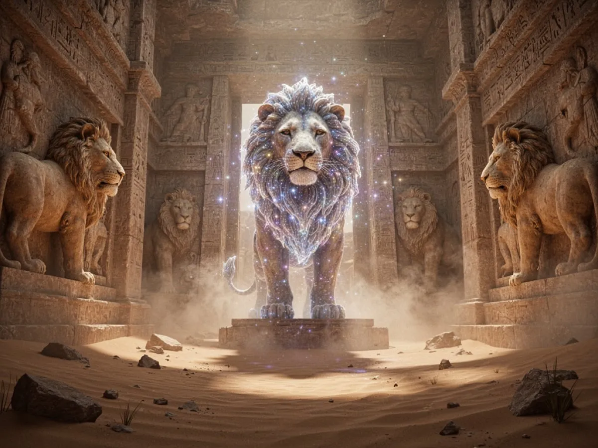 Signification spirituelle et symbolisme culturel : Lion dans l'interprétation des rêves