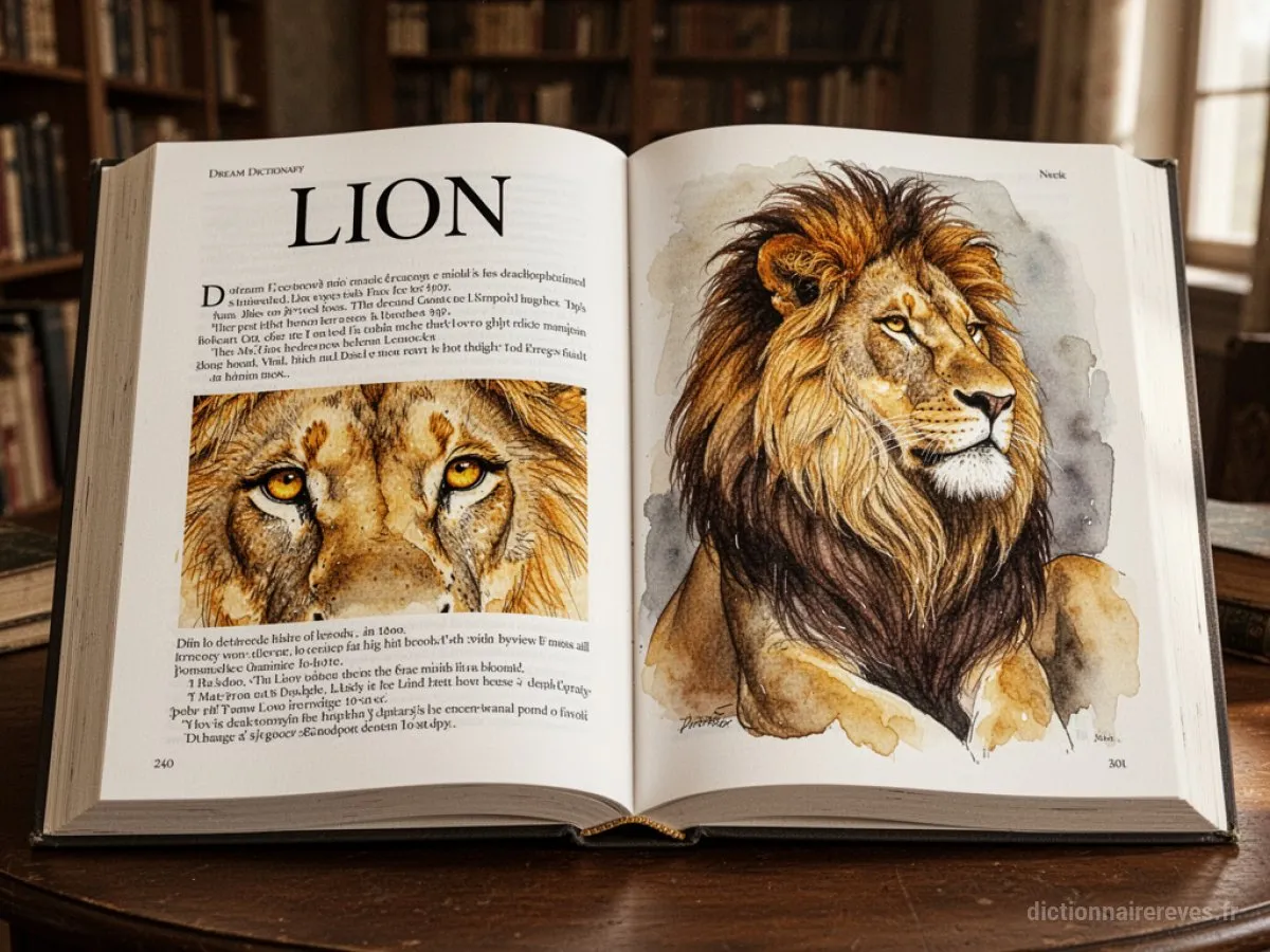 Signification générale : le symbole du rêve Lion - Archétypes et symbolisme