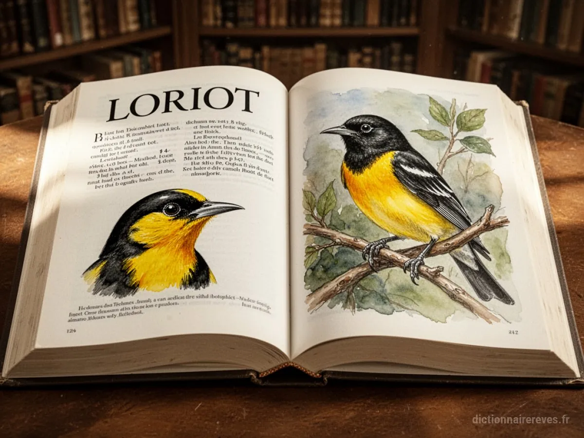 Signification générale : le symbole du rêve Loriot - Archétypes et symbolisme