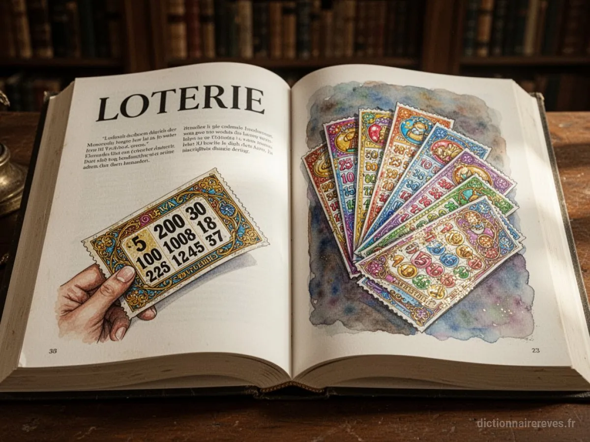 Signification générale : le symbole du rêve Loterie - Archétypes et symbolisme