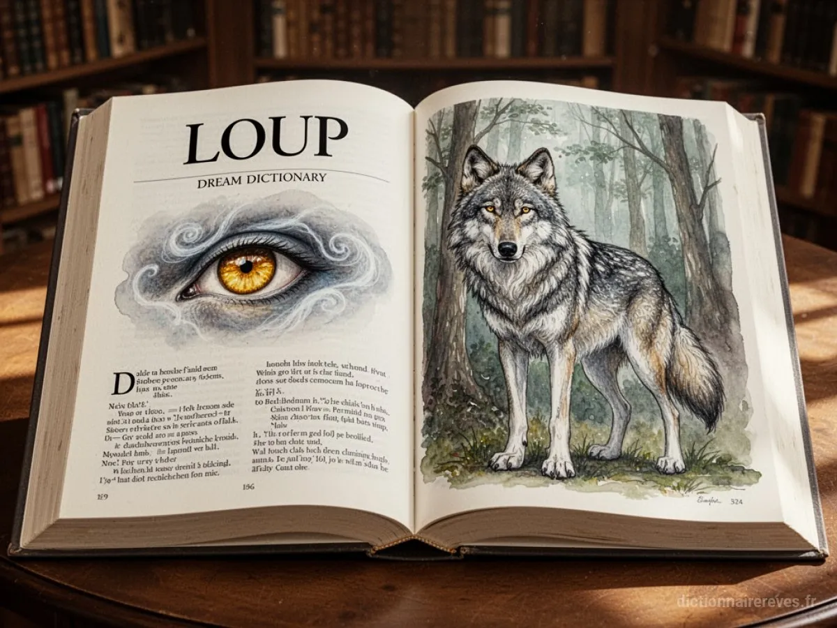 Signification générale : le symbole du rêve Loup - Archétypes et symbolisme