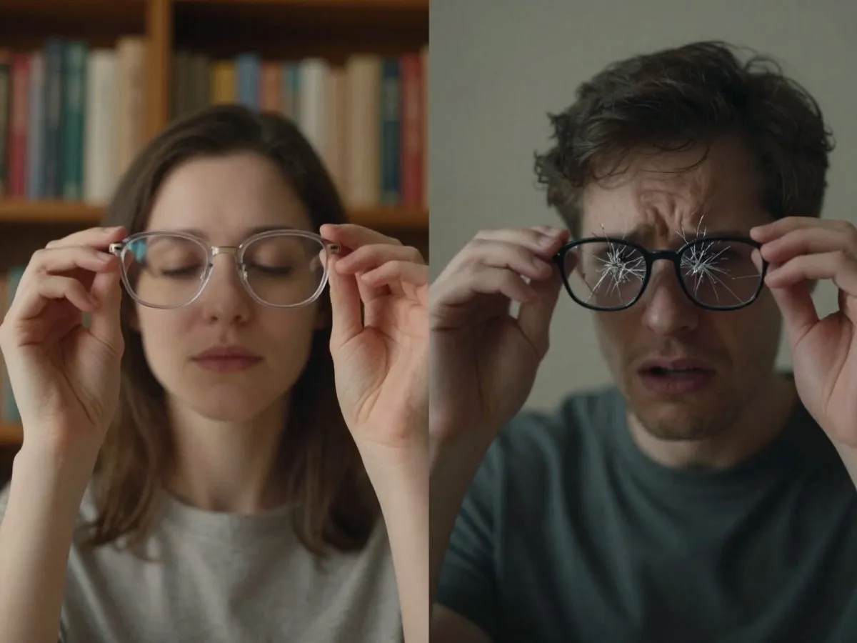 Interprétation détaillée des rêves : Différents scénarios avec Lunettes dans le rêve